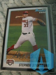 STEPHEN STRASBURG 2010 1st Bowman Black #BP1 1st Nationals